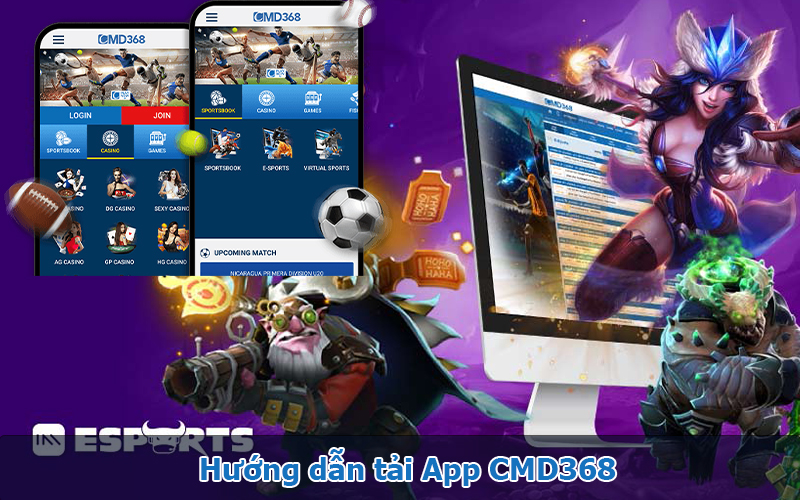 Cach Tai App CMD368 De Ca Cuoc The Thao